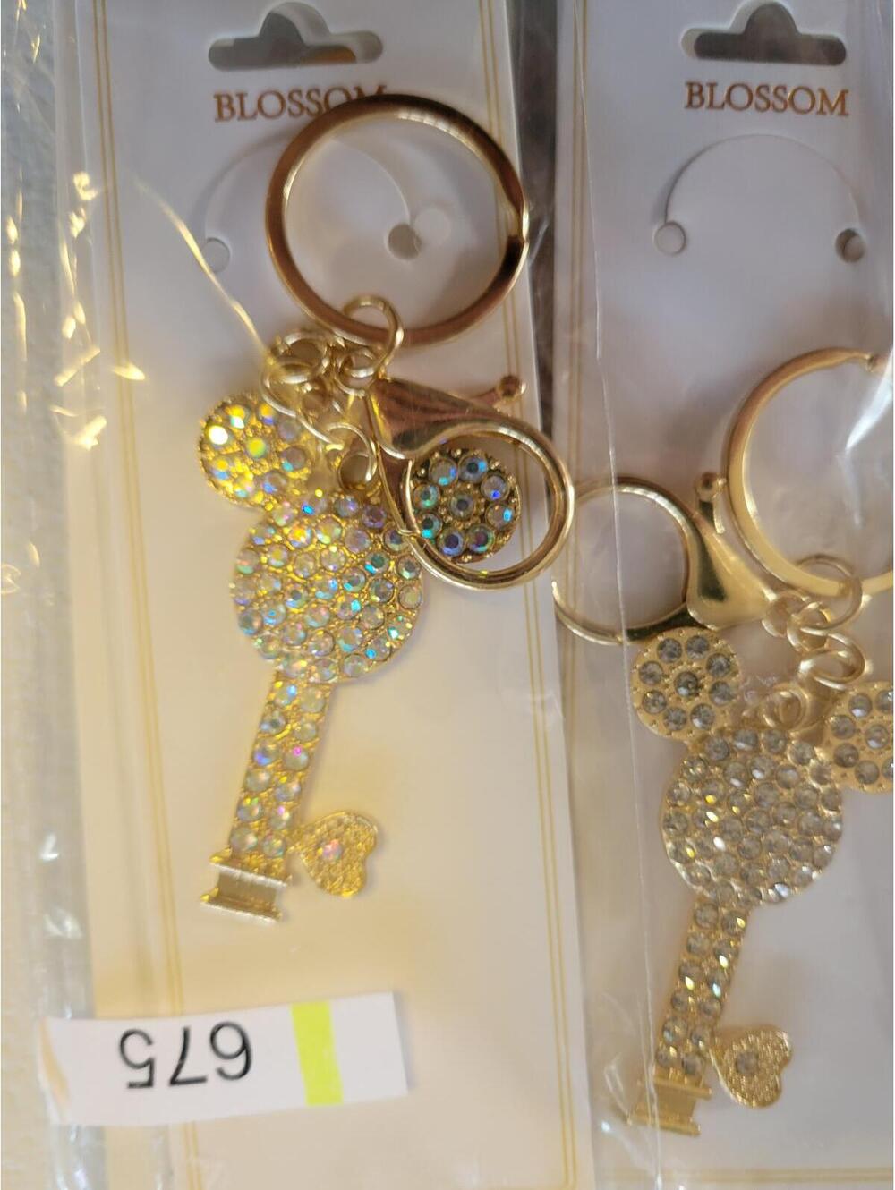 12 pcs. Mickey Key Keychain Bag Charm